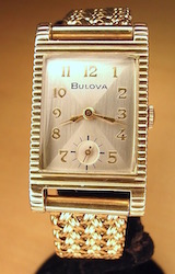 1950 Bulova wrist watch